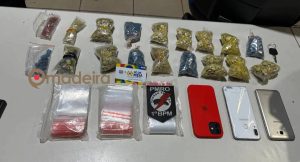 Adolescentes são apreendidos com motocicleta roubada e droga sintética avaliada em R$ 40 mil em Porto Velho